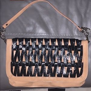 Leather Nine West Handbag